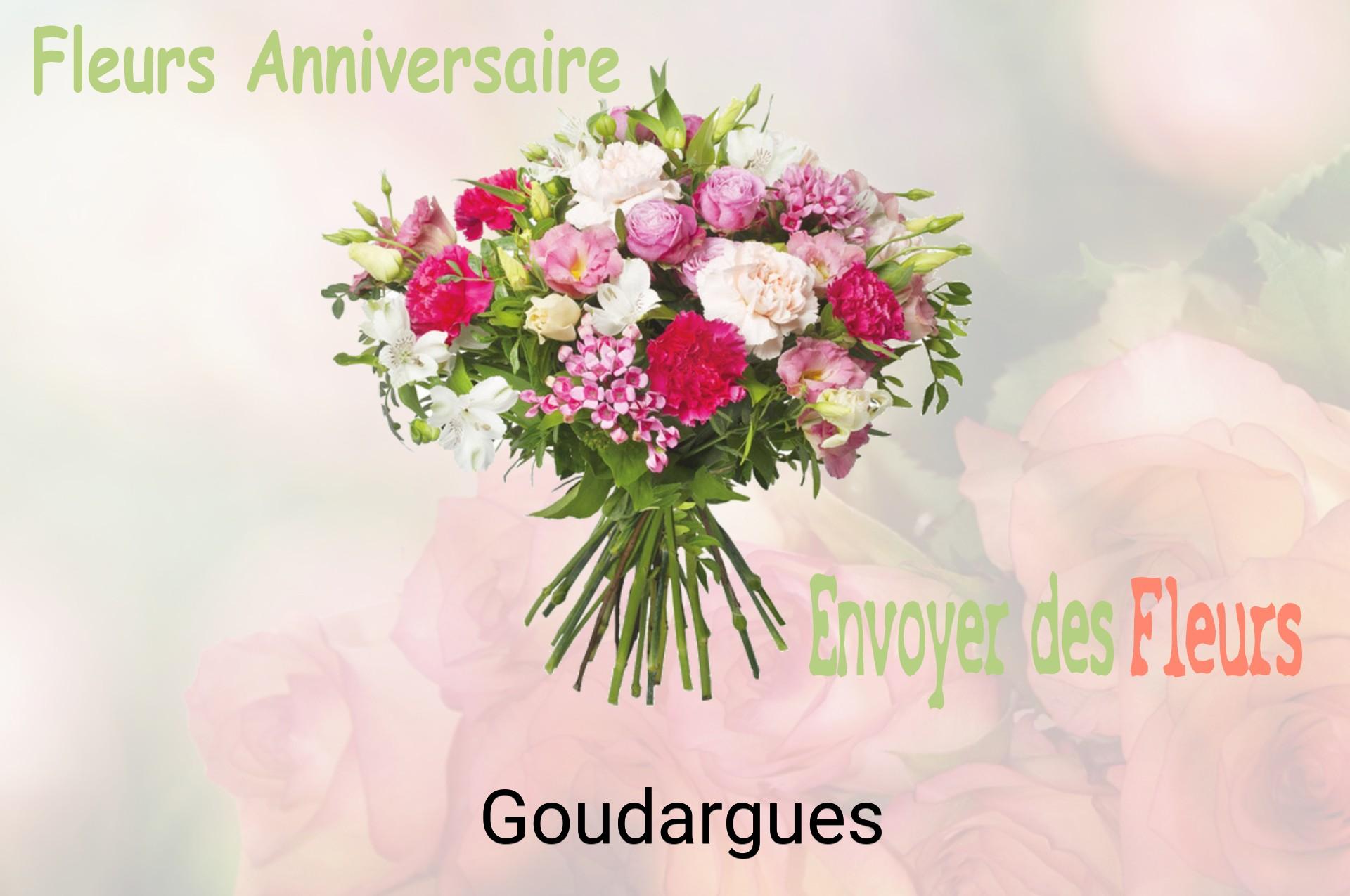 Bouquet de fleurs d’anniversaire livré à Goudargues
